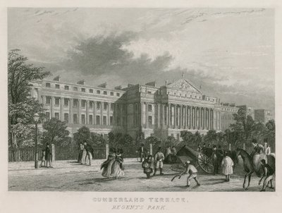 Cumberland Terrace, Regents Park, Londres de English School