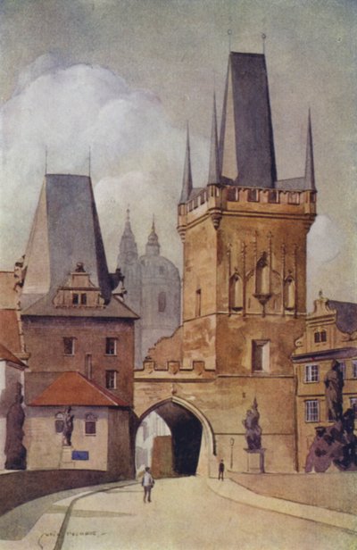 Checoslovaquia: Praga, Puente de Carlos de English School