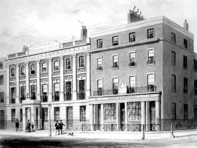 DAlemaine & Co. en Soho Square, 1854 de English School