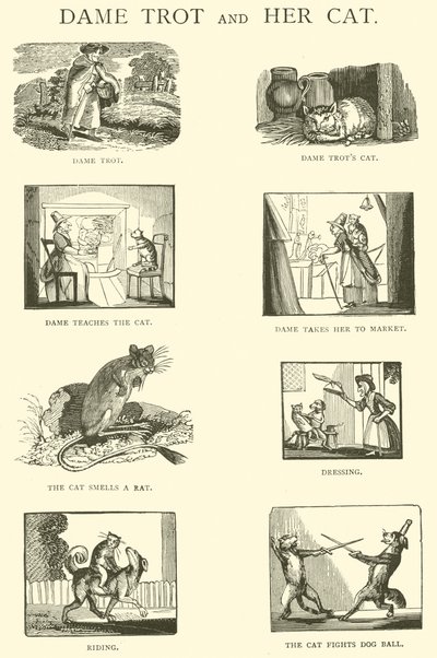 Dame Trot y su gato de English School