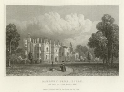Danbury Park, Essex, la Residencia de John Round, Esquire de English School