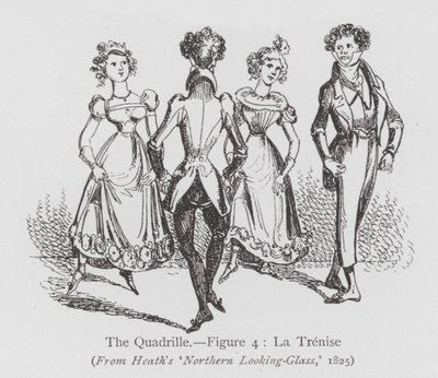 Baile: El cuadrille, Figura 4, La Trenise de English School