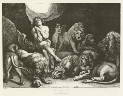 Daniel en el Foso de los Leones de English School