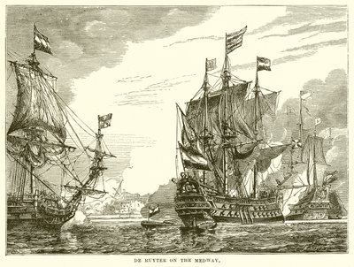 De Ruyter en el Medway de English School