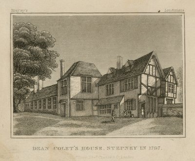 Casa de Dean Colet en Stepney de English School
