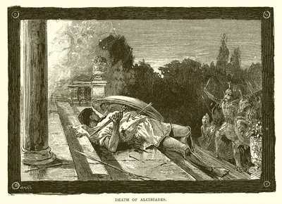 Muerte de Alcibíades de English School