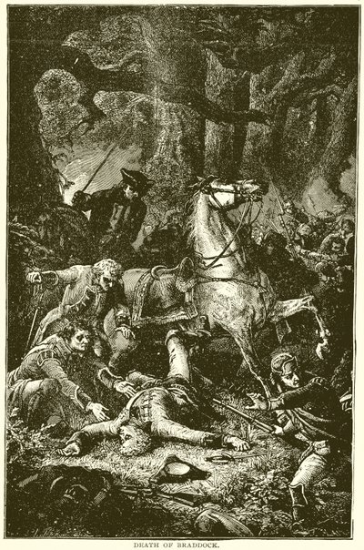 Muerte de Braddock de English School