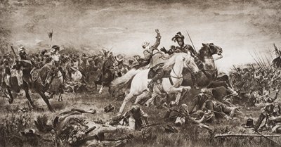 Muerte de Gustavo Adolfo, ilustración de 