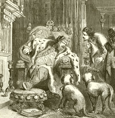 Muerte de Jacobo I, 1525 de English School