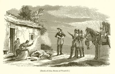 Muerte de John Brown de Priesthill de English School