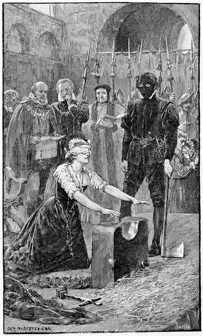 Muerte de María, Reina de Escocia de English School