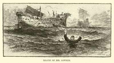 Muerte del Sr. Lowrie de English School