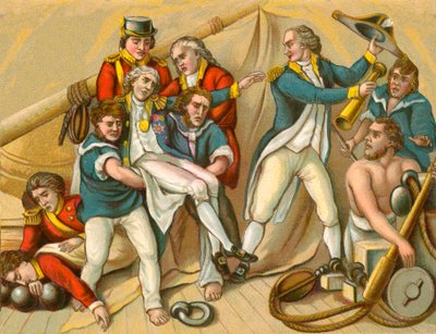 Muerte de Nelson 1805 de English School