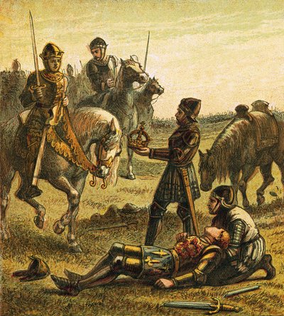Muerte de Ricardo III de English School
