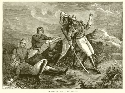 Muerte de Rollo Gillespie de English School