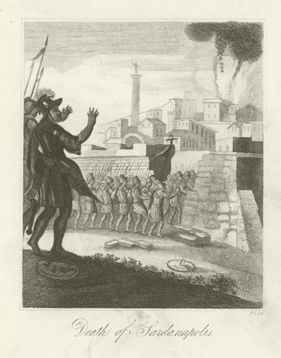 La muerte de Sardanápalo de English School