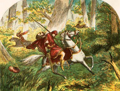 Muerte de Guillermo Rufus de English School