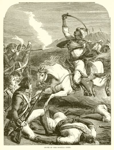 Muerte del jefe Rohilla de English School