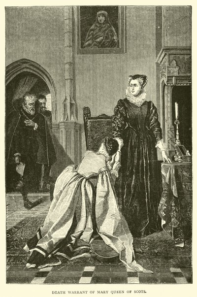 Orden de ejecución de María Reina de Escocia de English School