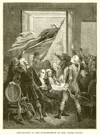 Declaración de la independencia de los Estados Unidos de English School