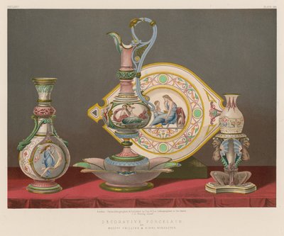 Porcelana decorativa de English School