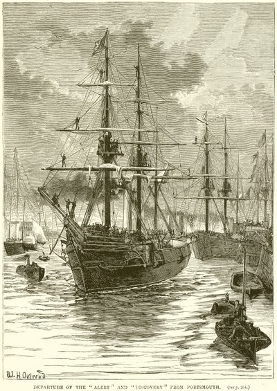 Salida del Alert y Discovery de Portsmouth de English School