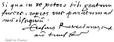 Desiderius Erasmus de English School