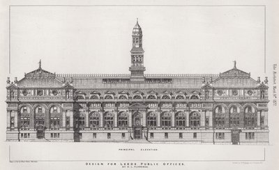 Diseño para las Oficinas Públicas de Leeds de English School