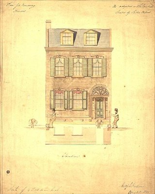 Diseño para el Pequeño Teatro, Haymarket, c.1800 de English School