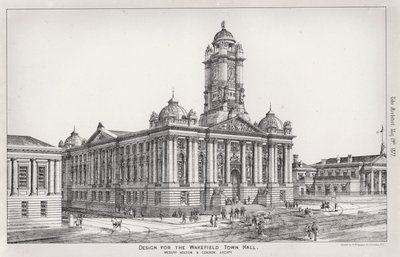 Diseño para el Ayuntamiento de Wakefield de English School