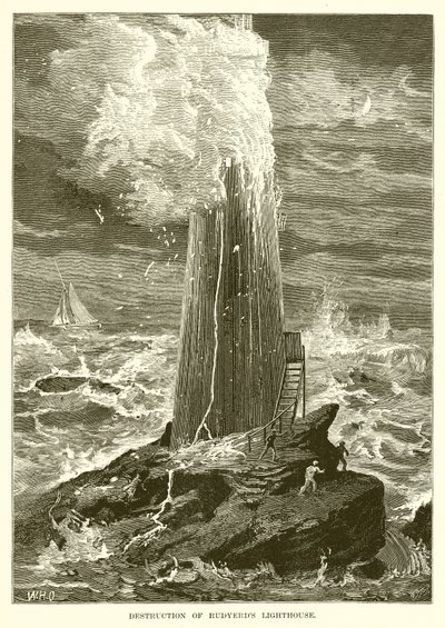 Destrucción del faro de Rudyerd de English School
