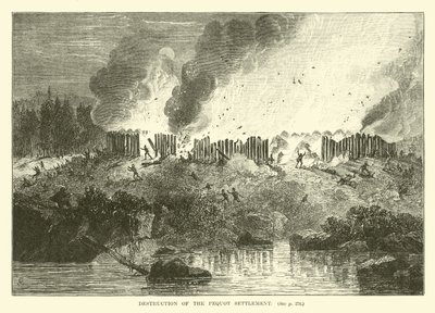 Destrucción del asentamiento Pequot de English School