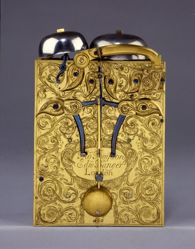 Detalle de The Barnard Tompion, Tompion y Banger, Londres, No. 460, reloj de soporte, c.1708 de English School