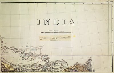 (detalle) Mapa de la frontera India-Tíbet de English School