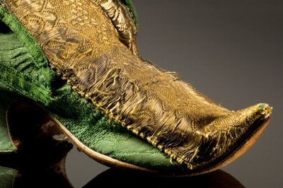 Detalle de un zapato de English School