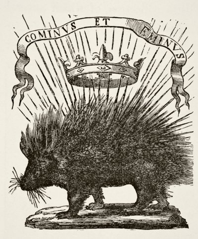 Emblema de Luis XII, 1878 de English School