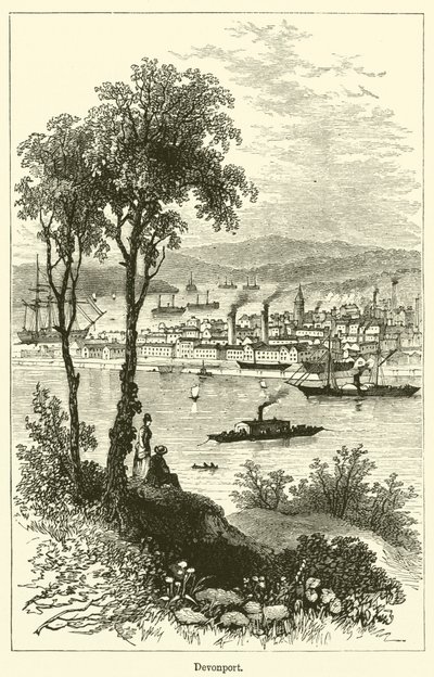 Devonport (grabado) de English School