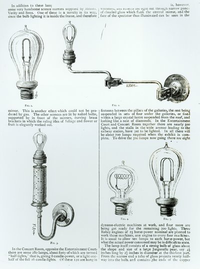 Diagramas de Bombillas y sus Soportes de English School