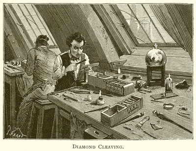 Desbaste de diamantes de English School