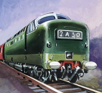 Locomotora diésel de English School