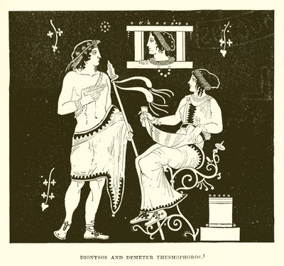Dionisos y Deméter Tesmoforos de English School