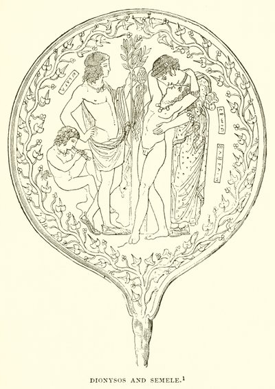 Dioniso y Semele de English School