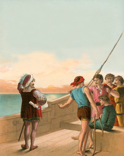 Descontento de la tripulación de Colón de English School
