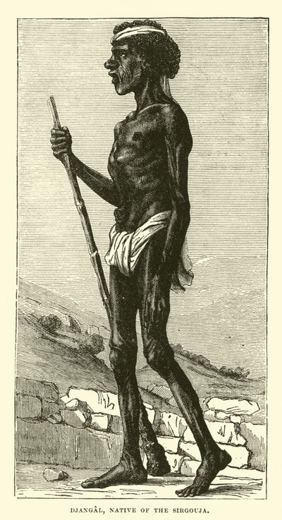 Djangal, nativo de Sirgouja de English School