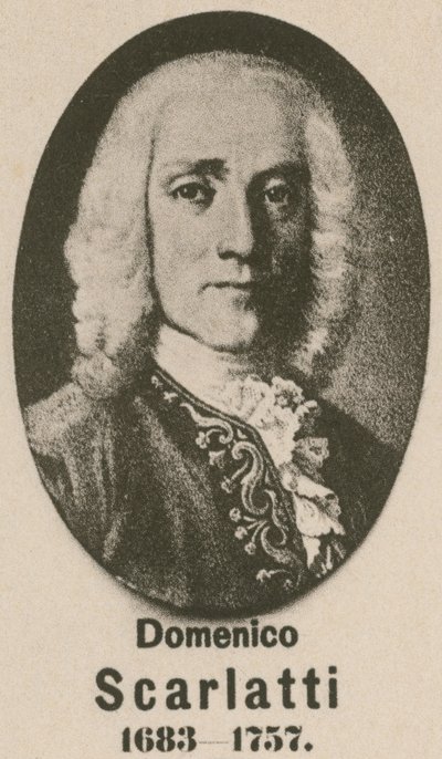Domenico Scarlatti (grabado) de English School