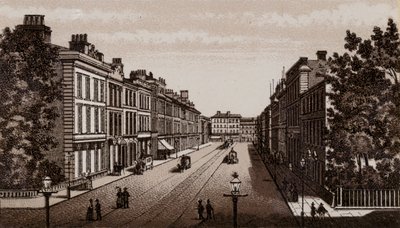 Donegal Place, Belfast 1880 de English School