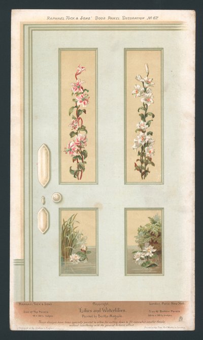 Decoración de Panel de Puerta de English School
