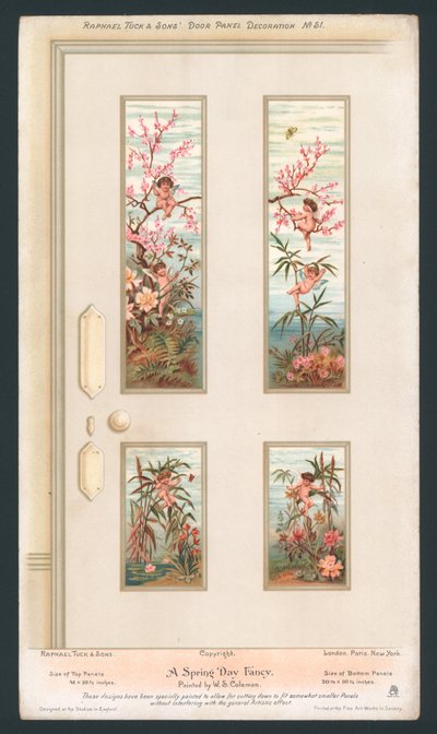 Decoración de Panel de Puerta de English School