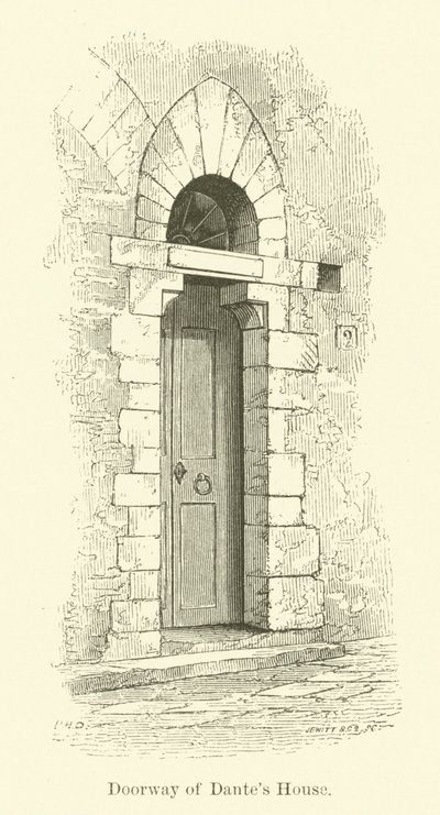 Entrada de la casa de Dante de English School