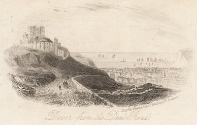 Dover desde la carretera de Deal de English School